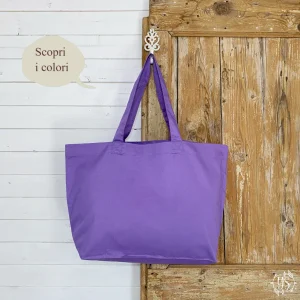 Borsa cotone colorata